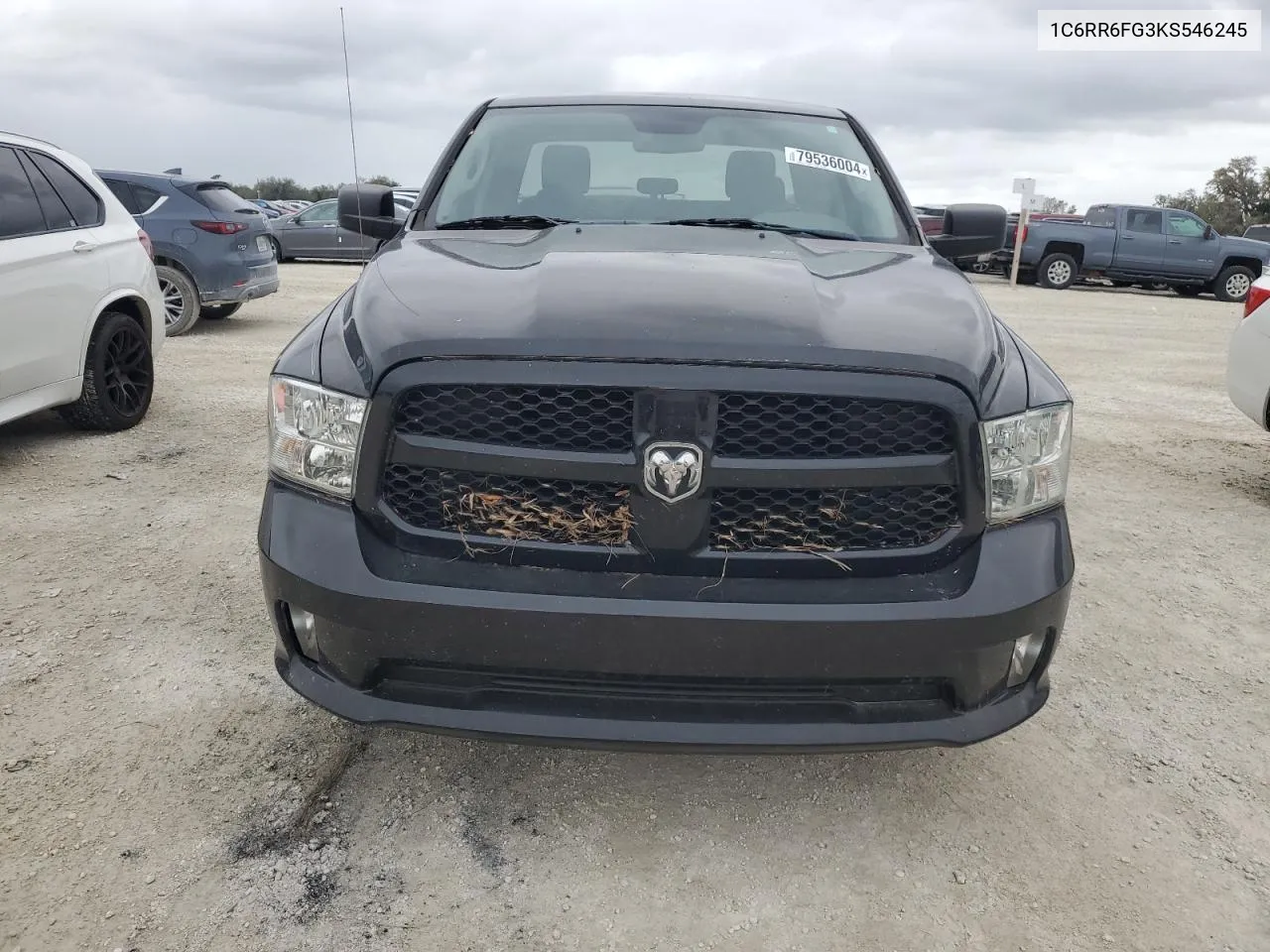 2019 Ram 1500 Classic Tradesman VIN: 1C6RR6FG3KS546245 Lot: 79536004