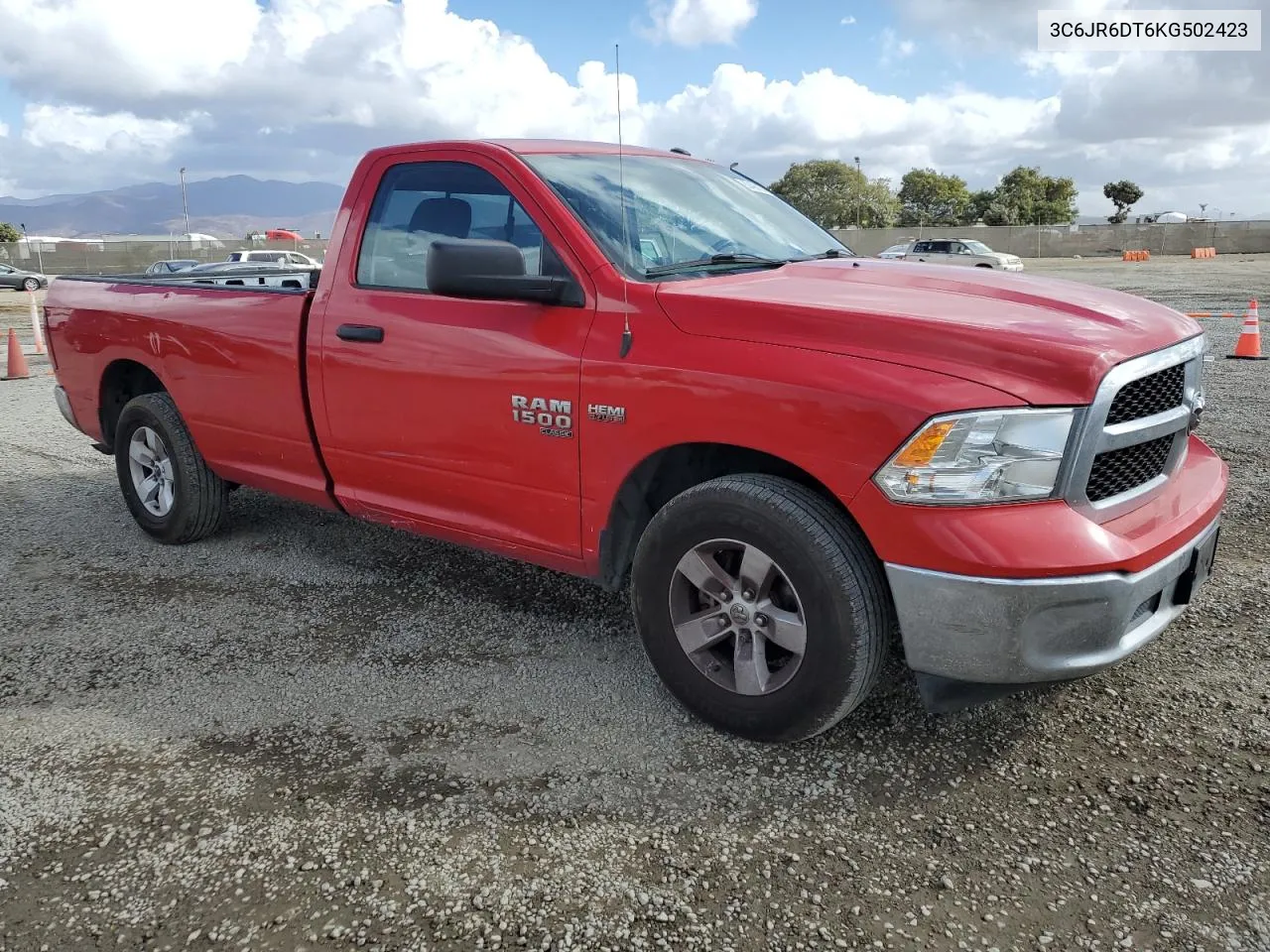 2019 Ram 1500 Classic Tradesman VIN: 3C6JR6DT6KG502423 Lot: 80498184