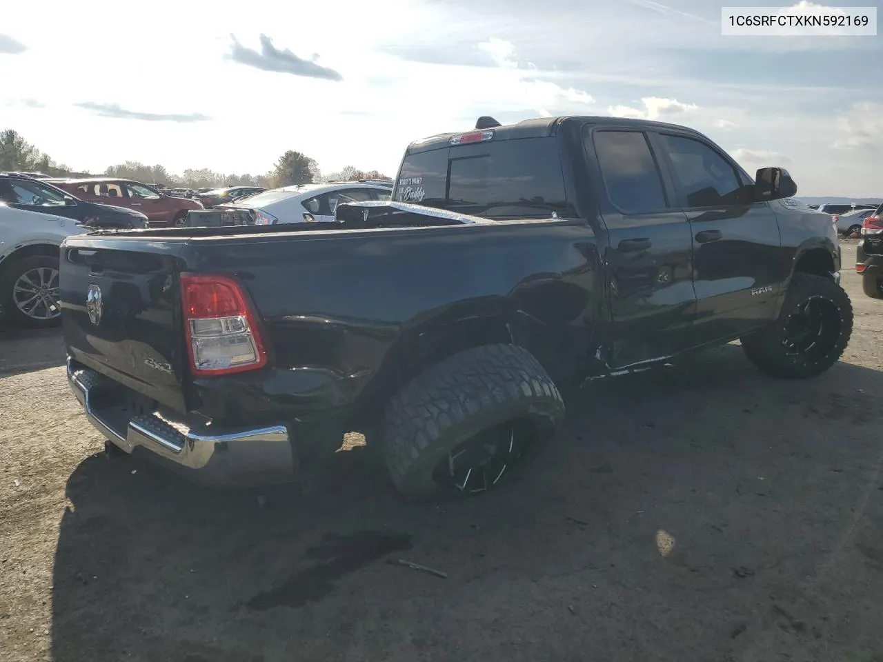 2019 Ram 1500 Tradesman VIN: 1C6SRFCTXKN592169 Lot: 80517514