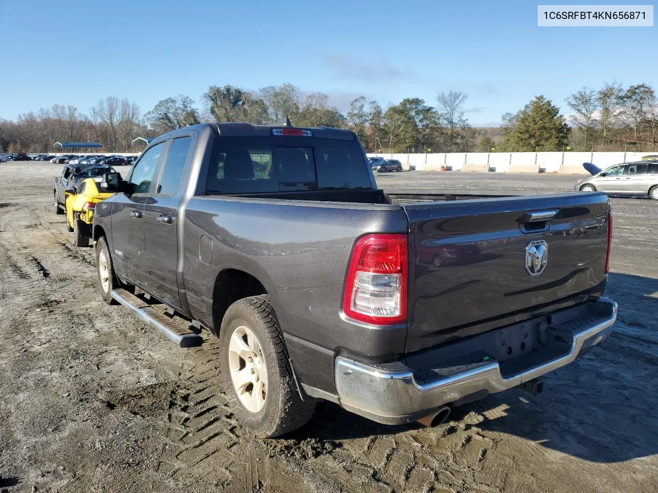 2019 Ram 1500 Big Horn/Lone Star VIN: 1C6SRFBT4KN656871 Lot: 81097134