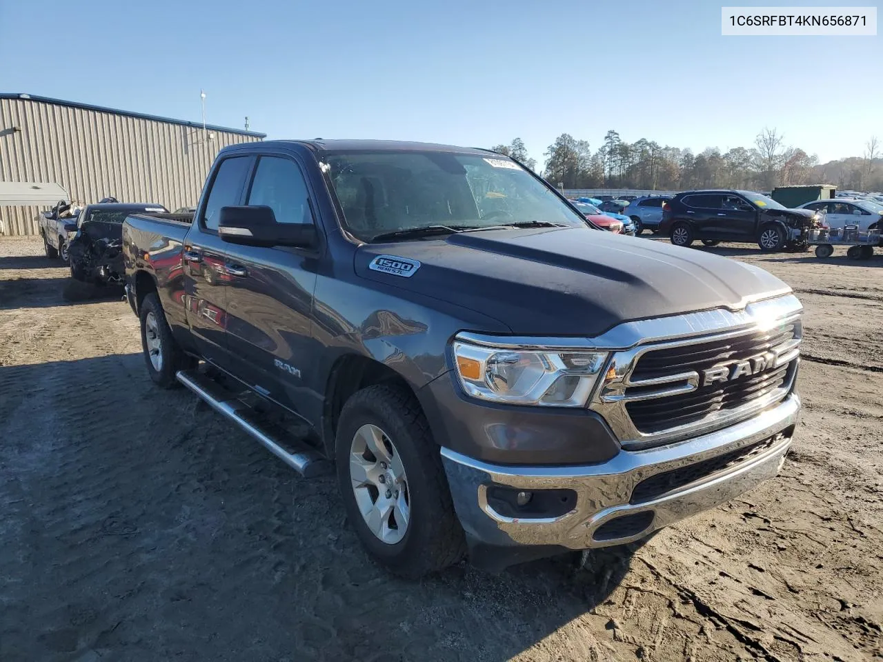 2019 Ram 1500 Big Horn/Lone Star VIN: 1C6SRFBT4KN656871 Lot: 81097134