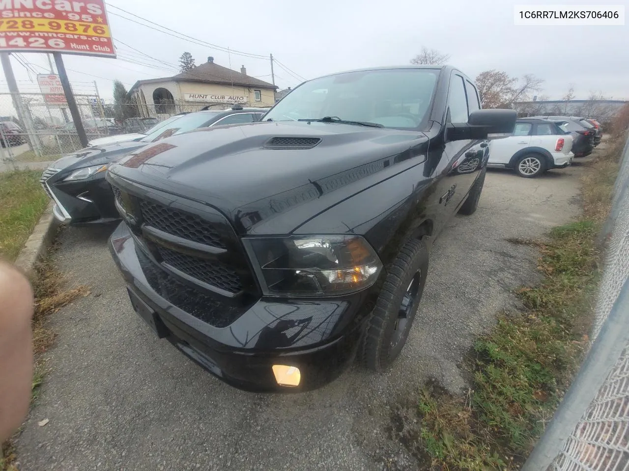 2019 Ram 1500 Classic Slt VIN: 1C6RR7LM2KS706406 Lot: 81961154