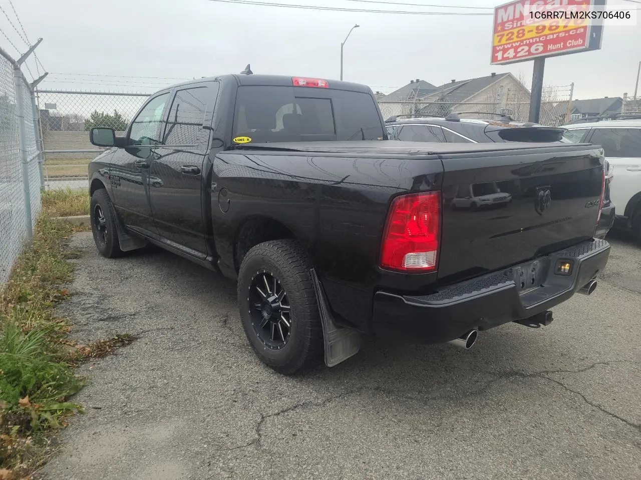 2019 Ram 1500 Classic Slt VIN: 1C6RR7LM2KS706406 Lot: 81961154