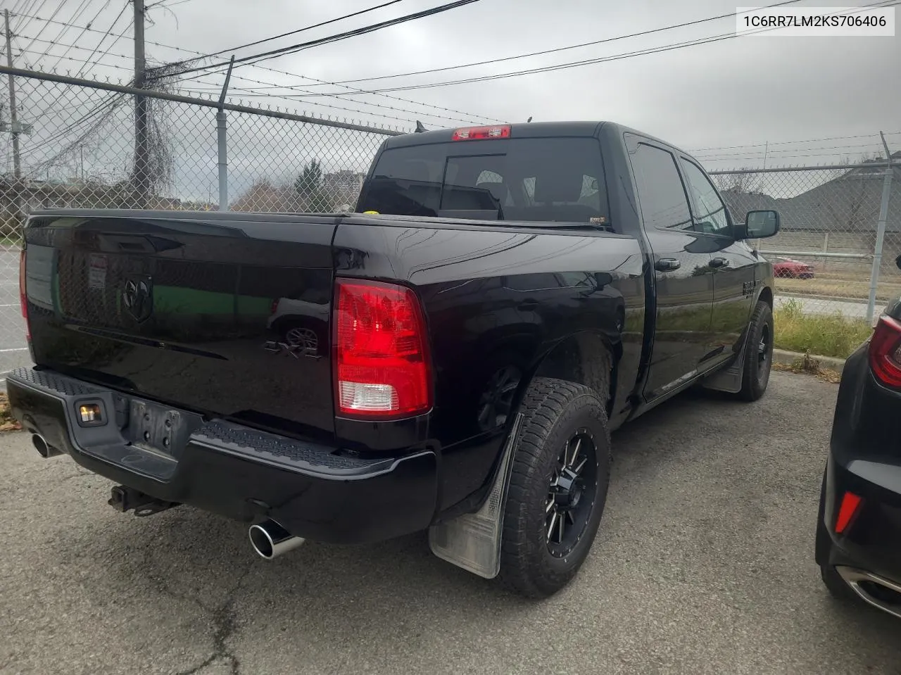 2019 Ram 1500 Classic Slt VIN: 1C6RR7LM2KS706406 Lot: 81961154