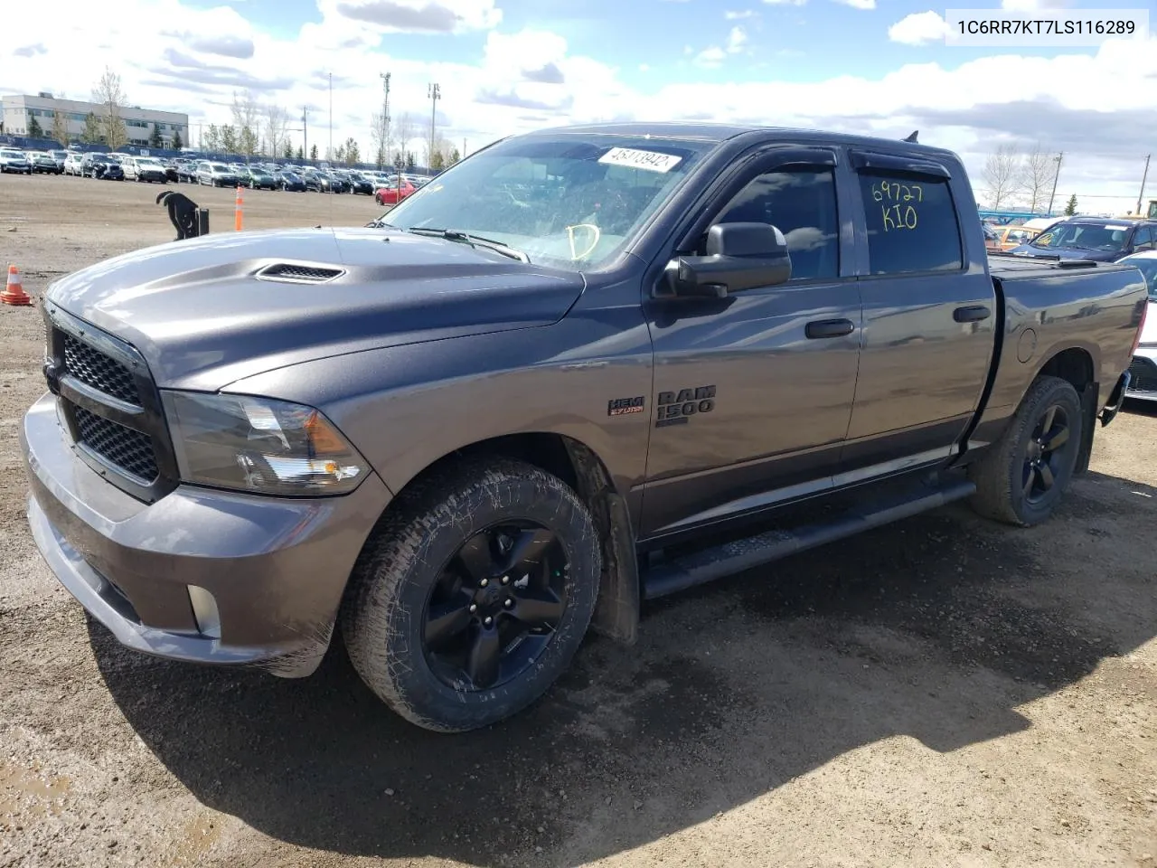 2020 Ram 1500 Classic Tradesman VIN: 1C6RR7KT7LS116289 Lot: 45413942