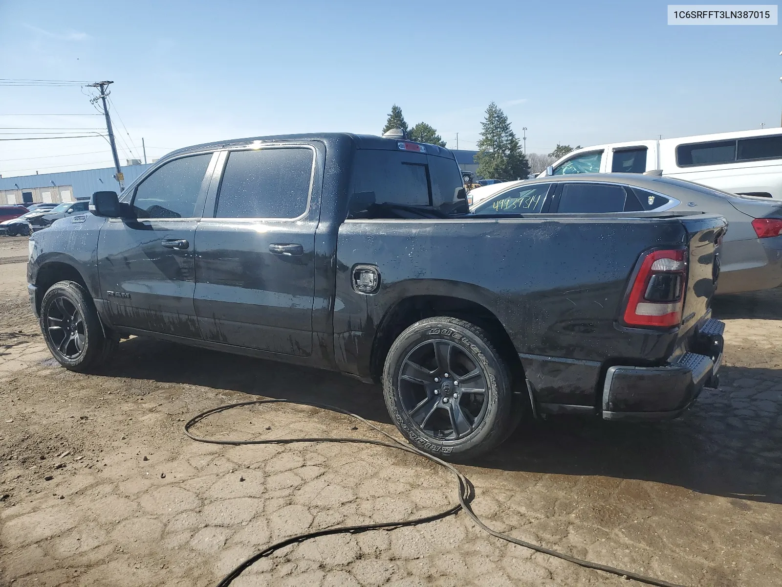 2020 Ram 1500 Big Horn/Lone Star VIN: 1C6SRFFT3LN387015 Lot: 50326054