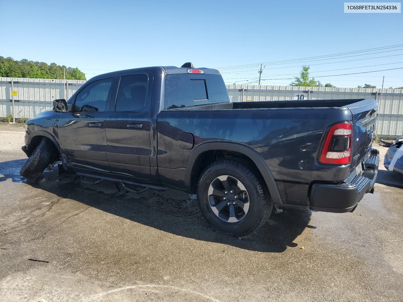 2020 Ram 1500 Rebel VIN: 1C6SRFET3LN254336 Lot: 51550394