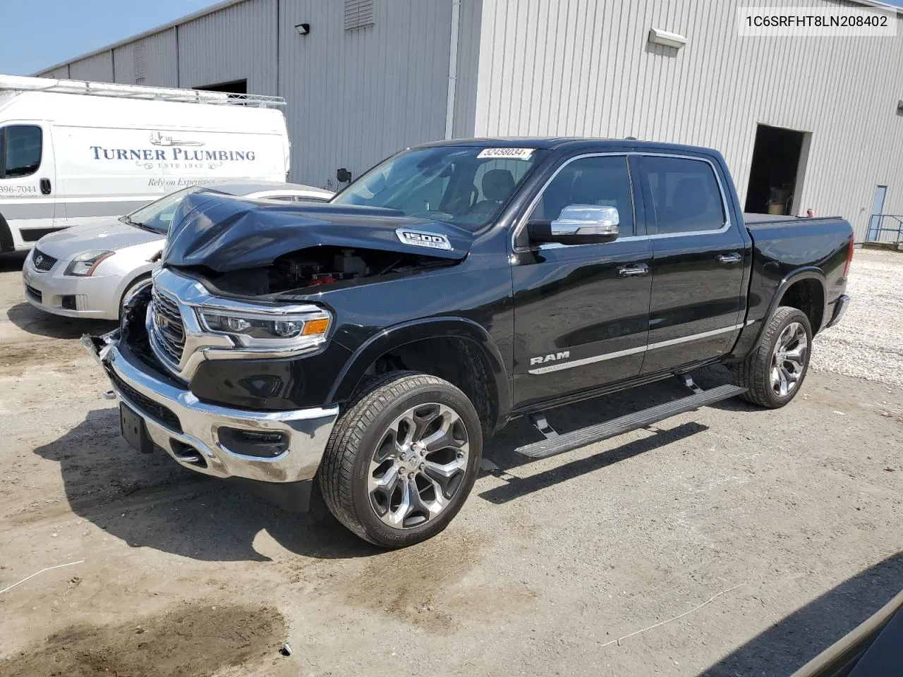 2020 Ram 1500 Limited VIN: 1C6SRFHT8LN208402 Lot: 52458034