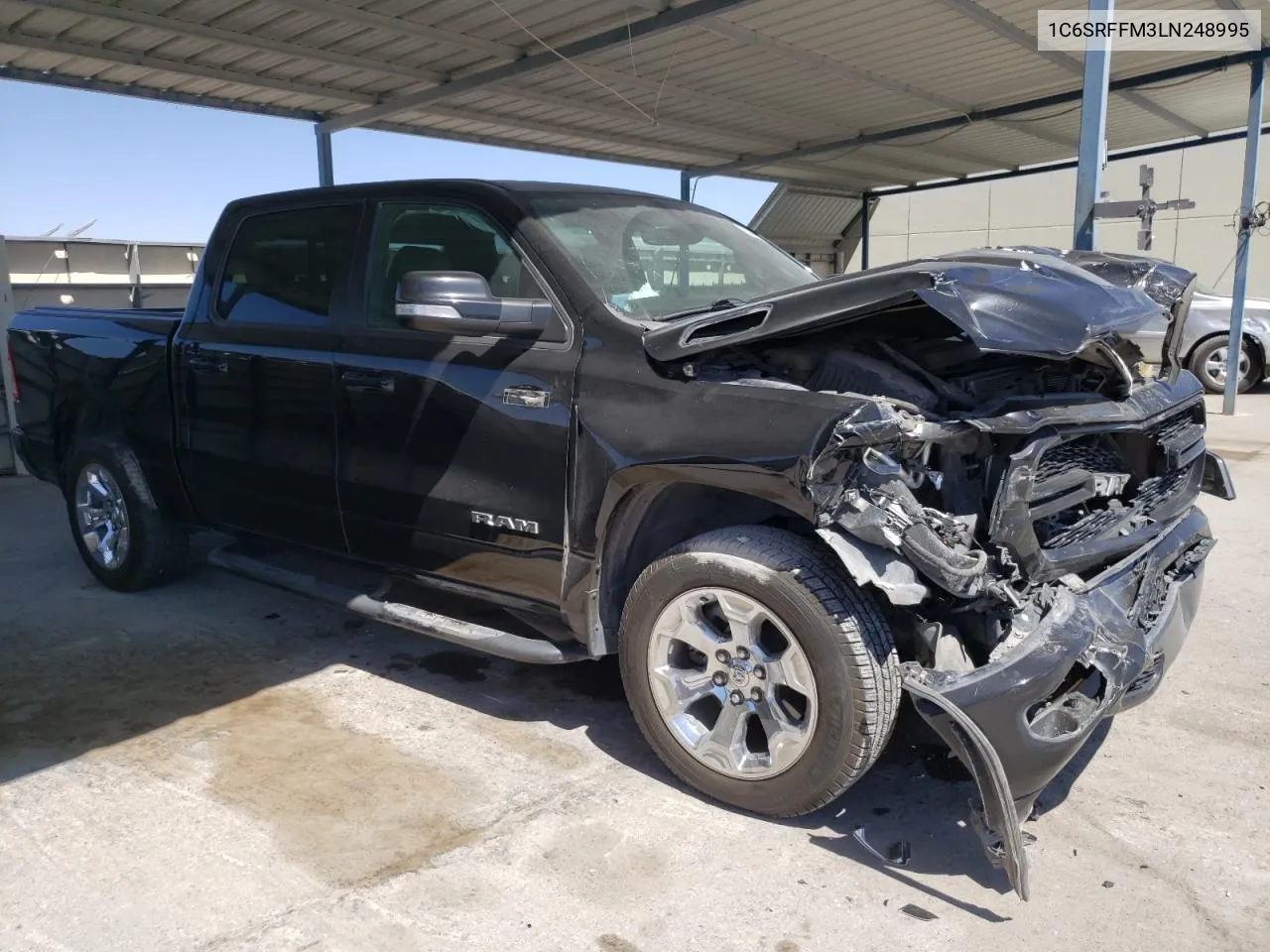 2020 Ram 1500 Big Horn/Lone Star VIN: 1C6SRFFM3LN248995 Lot: 53346344