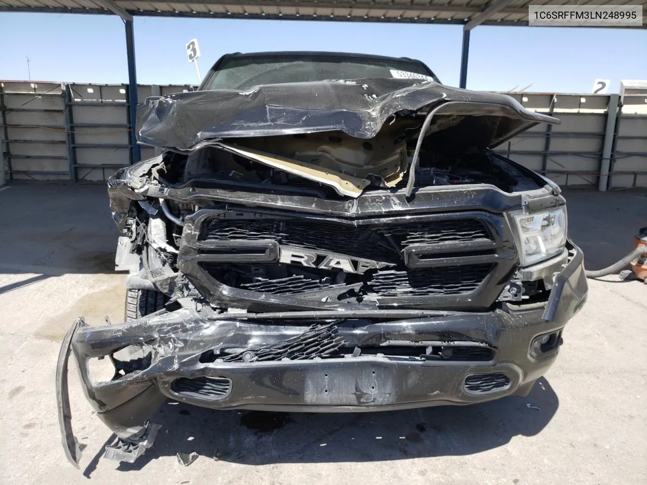 2020 Ram 1500 Big Horn/Lone Star VIN: 1C6SRFFM3LN248995 Lot: 53346344