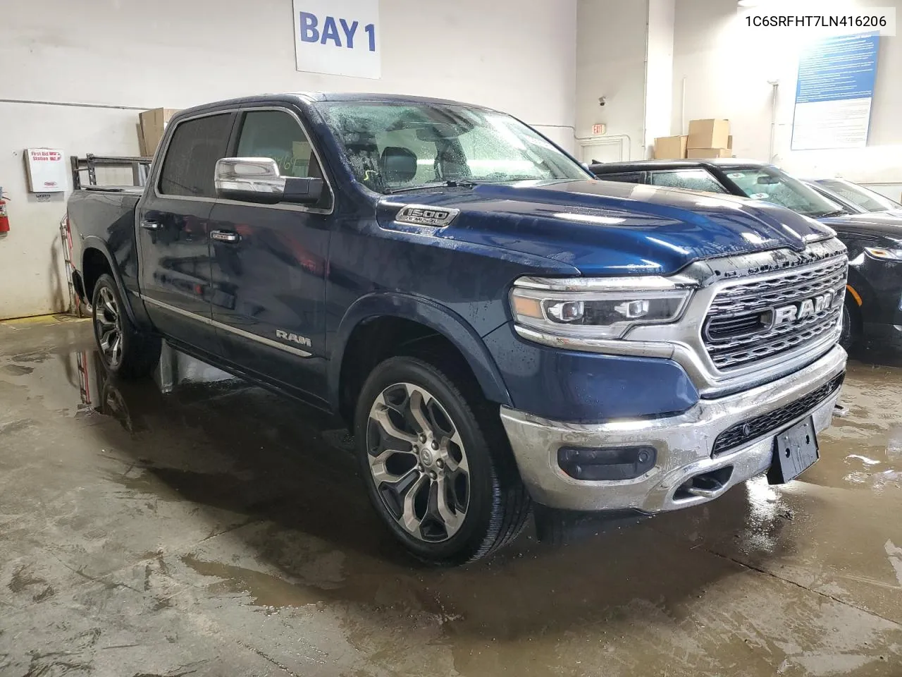 2020 Ram 1500 Limited VIN: 1C6SRFHT7LN416206 Lot: 53690464