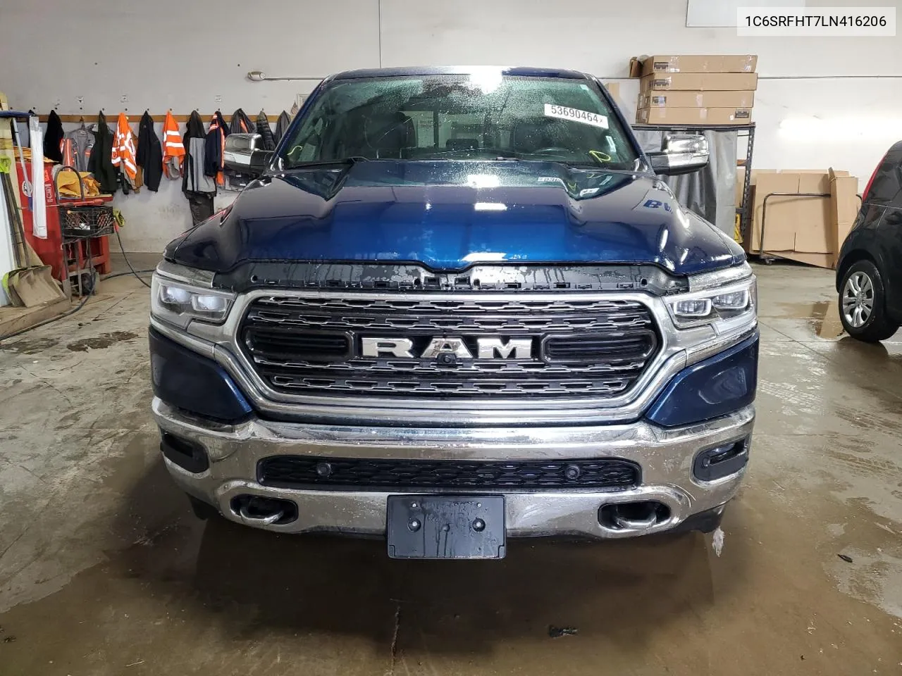 2020 Ram 1500 Limited VIN: 1C6SRFHT7LN416206 Lot: 53690464