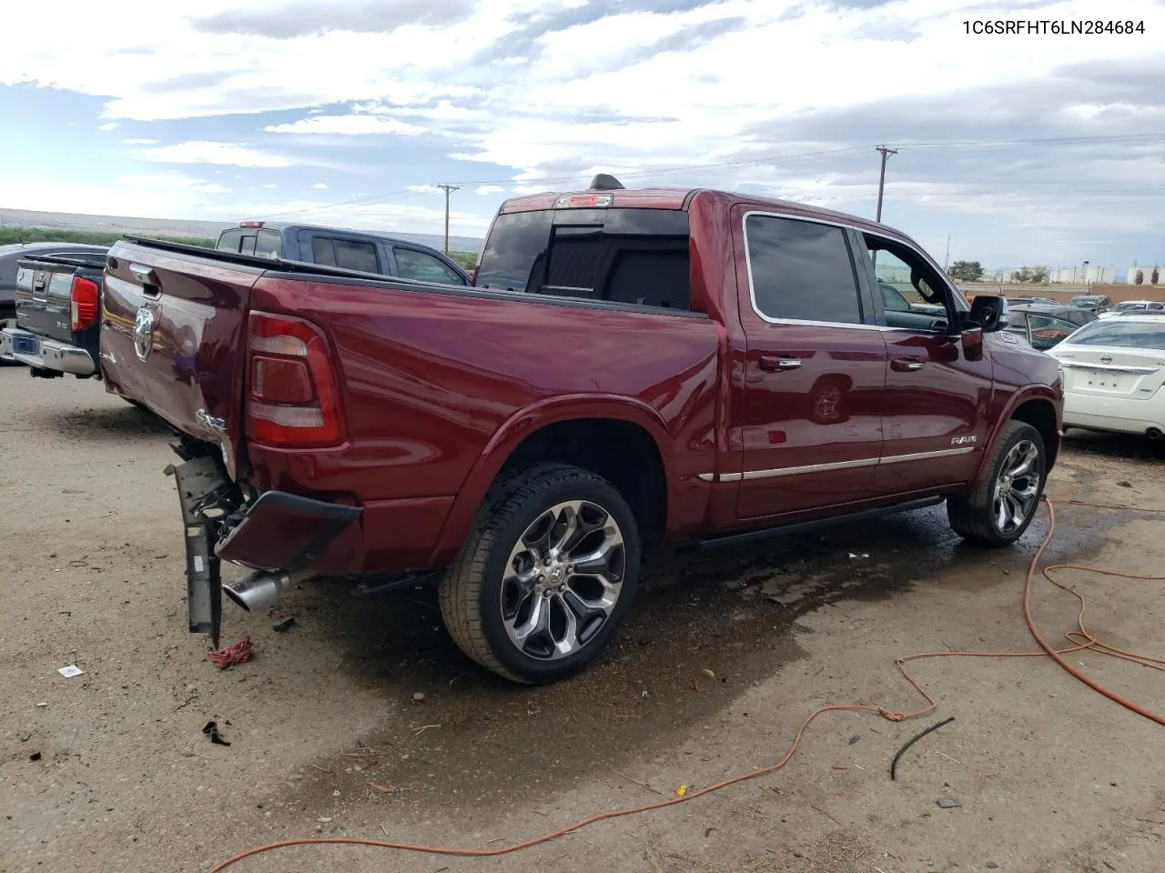 2020 Ram 1500 Limited VIN: 1C6SRFHT6LN284684 Lot: 54719704