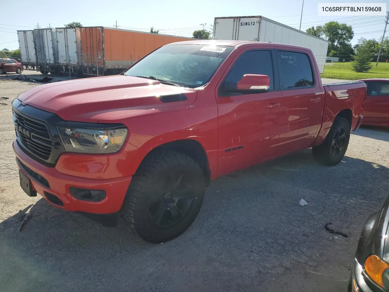 2020 Ram 1500 Big Horn/Lone Star VIN: 1C6SRFFT8LN159608 Lot: 55662284