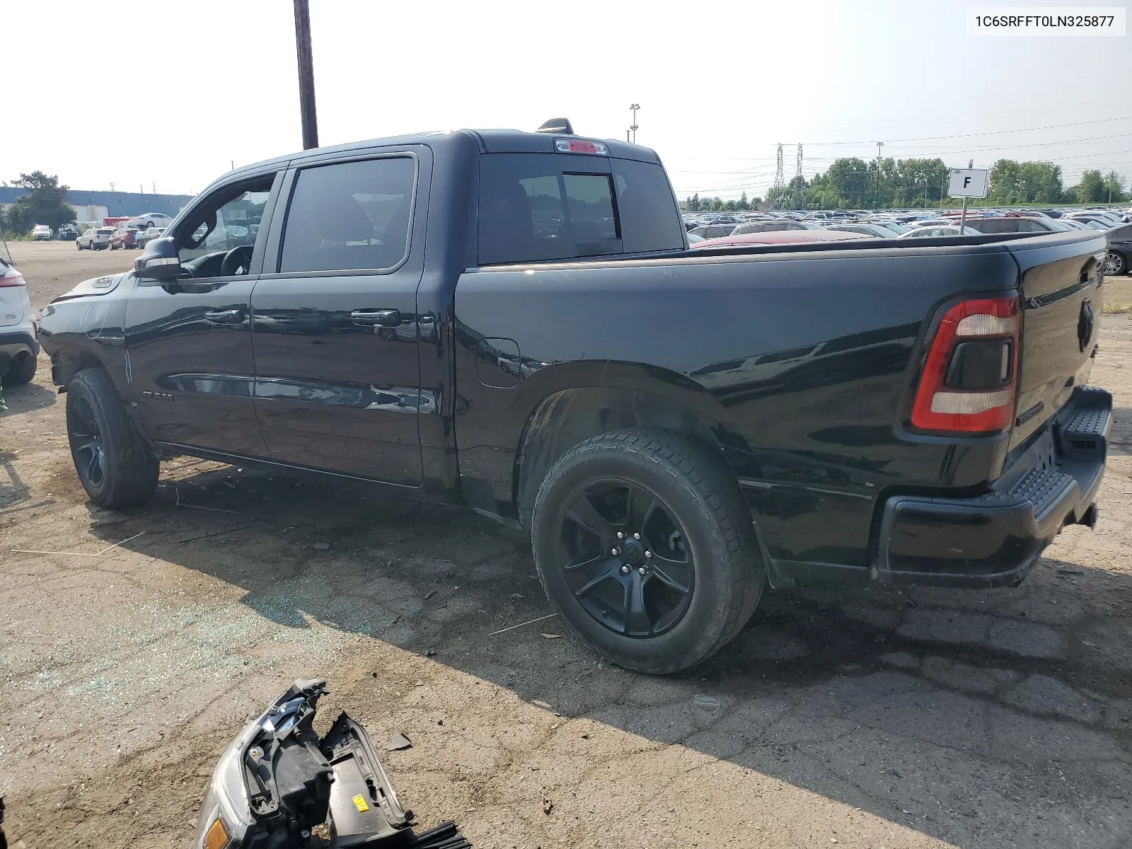 2020 Ram 1500 Big Horn/Lone Star VIN: 1C6SRFFT0LN325877 Lot: 56128454