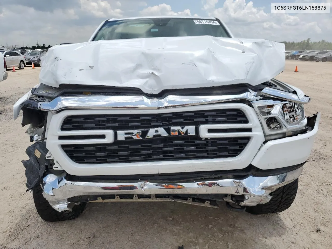 2020 Ram 1500 Tradesman VIN: 1C6SRFGT6LN158875 Lot: 56716434