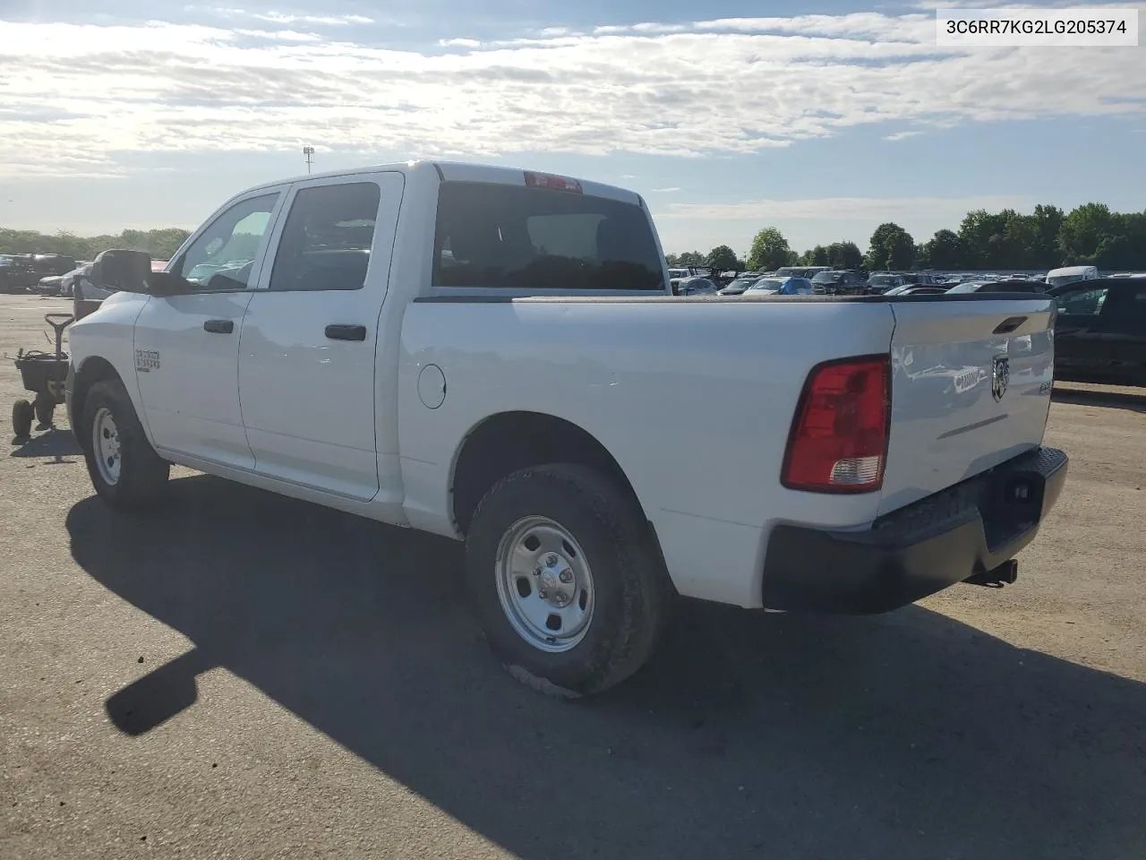 2020 Ram 1500 Classic Tradesman VIN: 3C6RR7KG2LG205374 Lot: 56735264