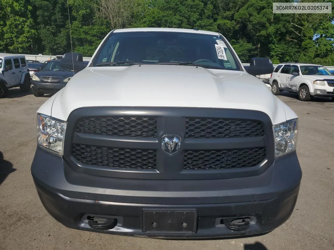 2020 Ram 1500 Classic Tradesman VIN: 3C6RR7KG2LG205374 Lot: 56735264