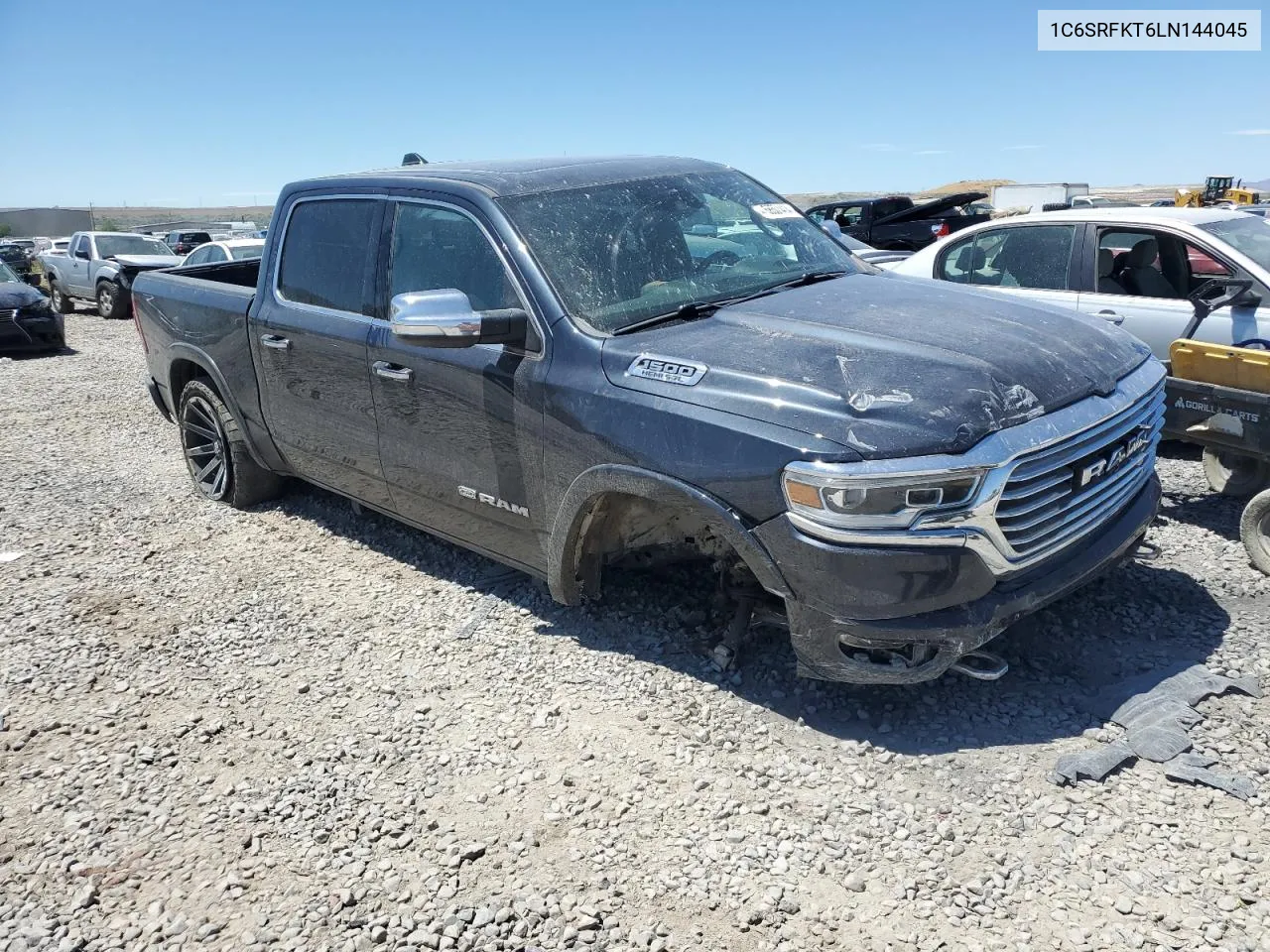 2020 Ram 1500 Longhorn VIN: 1C6SRFKT6LN144045 Lot: 58501414