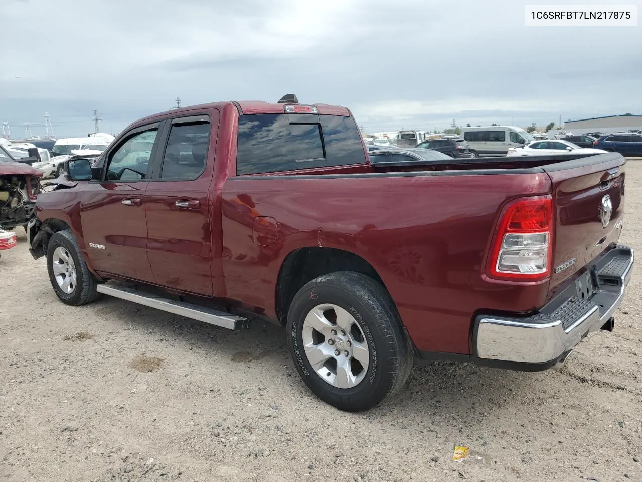 2020 Ram 1500 Big Horn/Lone Star VIN: 1C6SRFBT7LN217875 Lot: 59859324