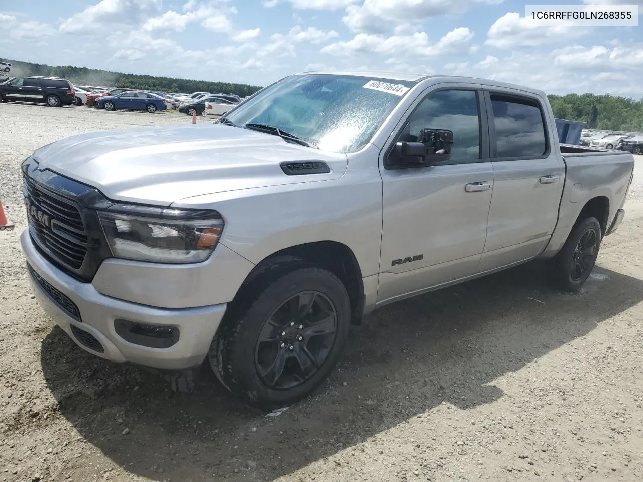 2020 Ram 1500 Big Horn/Lone Star VIN: 1C6RRFFG0LN268355 Lot: 60070644