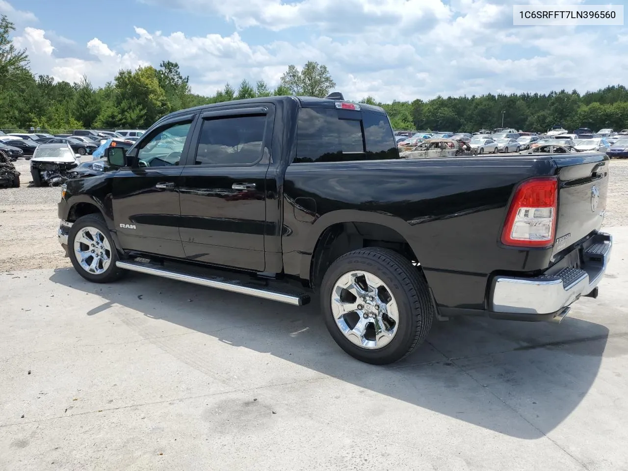 2020 Ram 1500 Big Horn/Lone Star VIN: 1C6SRFFT7LN396560 Lot: 60304244