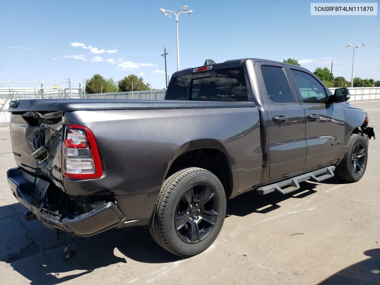 2020 Ram 1500 Big Horn/Lone Star VIN: 1C6SRFBT4LN111870 Lot: 60423584