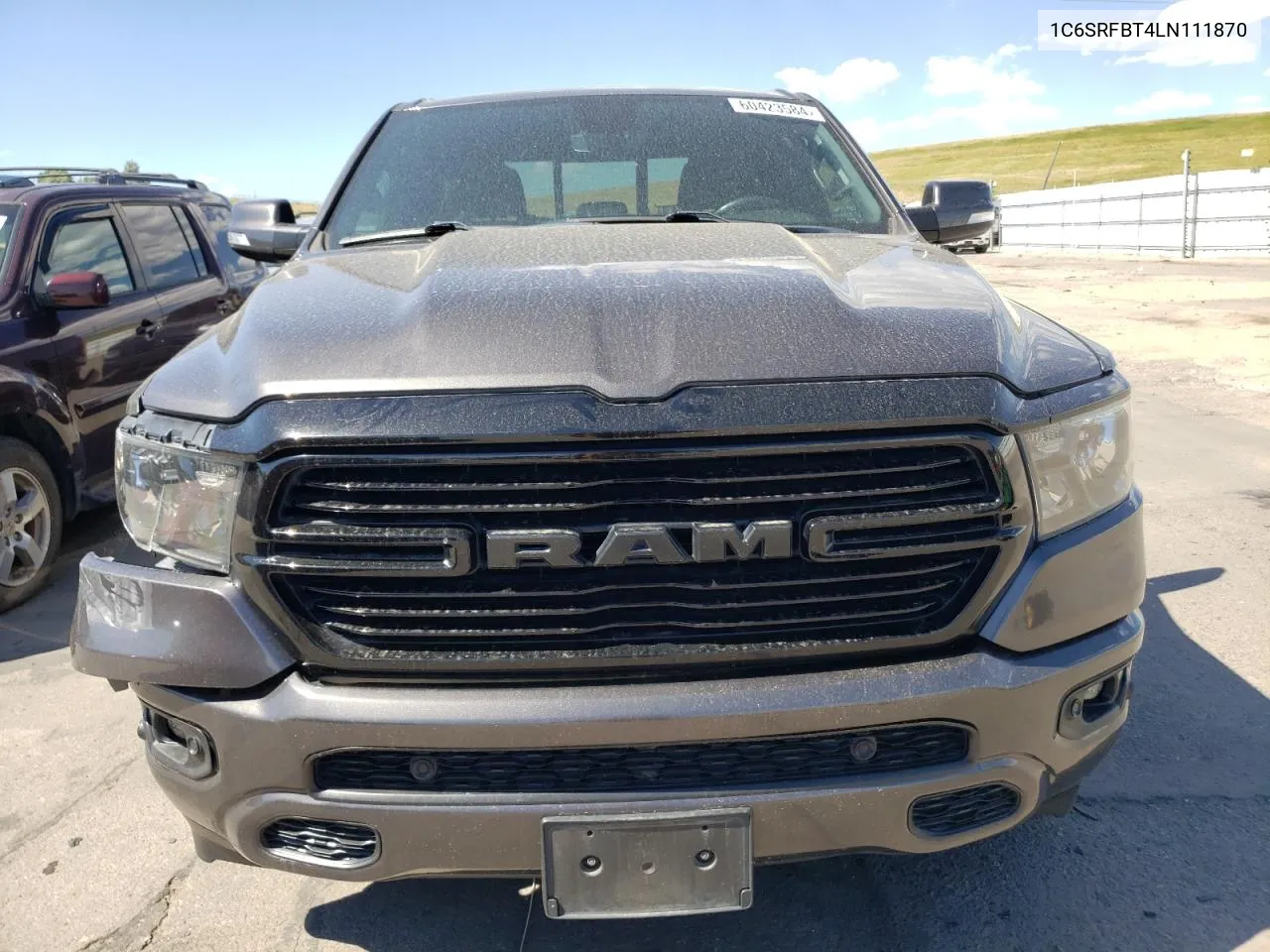 2020 Ram 1500 Big Horn/Lone Star VIN: 1C6SRFBT4LN111870 Lot: 60423584