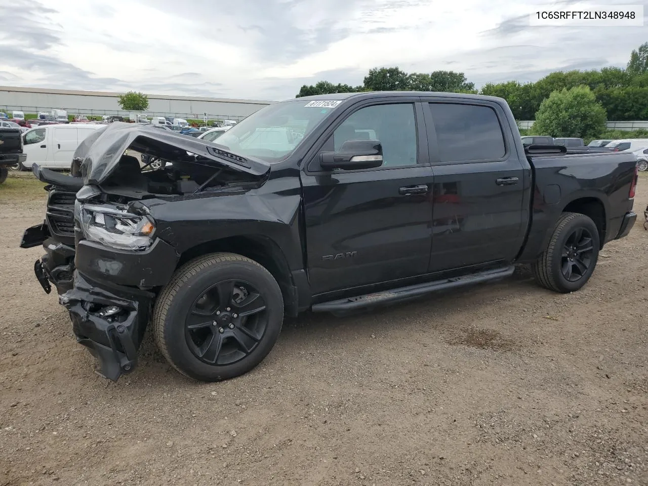 2020 Ram 1500 Big Horn/Lone Star VIN: 1C6SRFFT2LN348948 Lot: 61171524