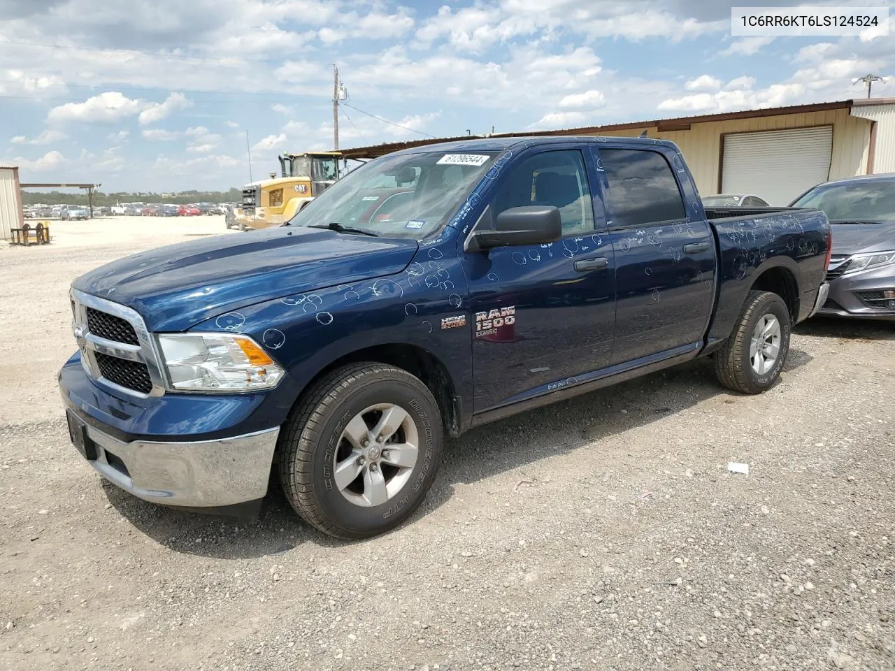 2020 Ram 1500 Classic Tradesman VIN: 1C6RR6KT6LS124524 Lot: 61296544