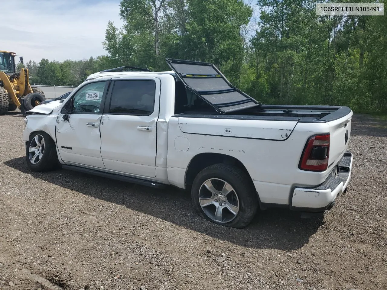 2020 Ram 1500 Rebel VIN: 1C6SRFLT1LN105491 Lot: 61387364