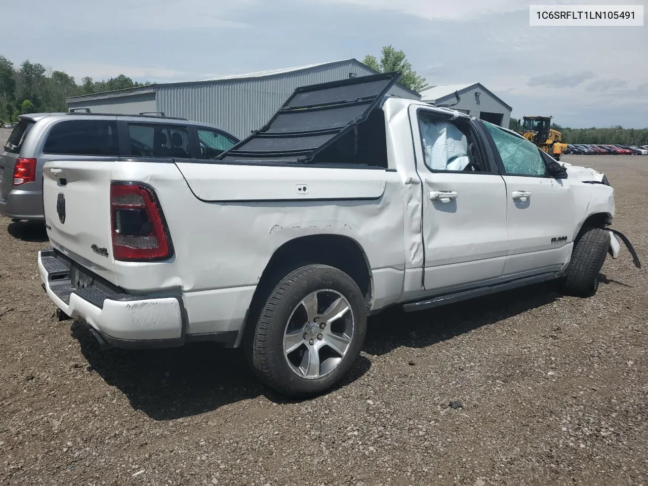 2020 Ram 1500 Rebel VIN: 1C6SRFLT1LN105491 Lot: 61387364