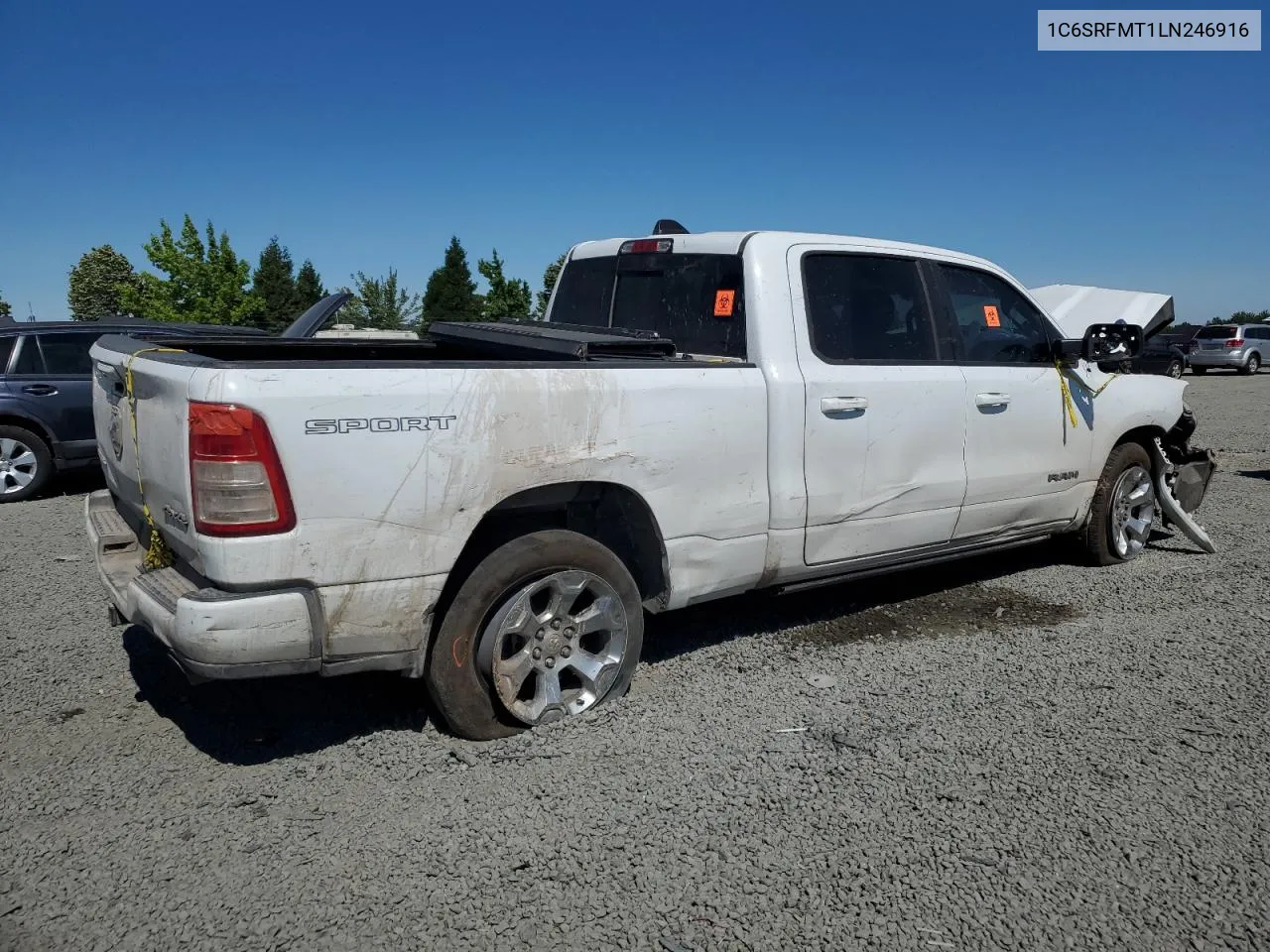 2020 Ram 1500 Big Horn/Lone Star VIN: 1C6SRFMT1LN246916 Lot: 61838864