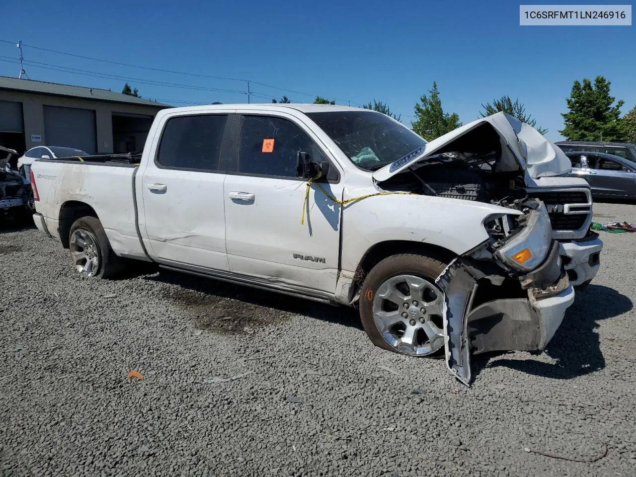 2020 Ram 1500 Big Horn/Lone Star VIN: 1C6SRFMT1LN246916 Lot: 61838864