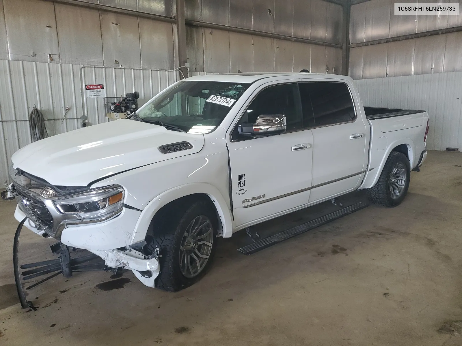 2020 Ram 1500 Limited VIN: 1C6SRFHT6LN269733 Lot: 62872784