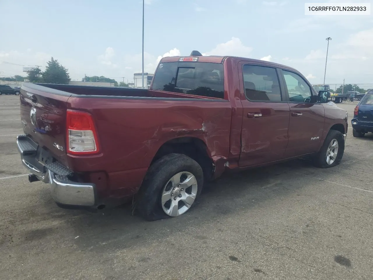 2020 Ram 1500 Big Horn/Lone Star VIN: 1C6RRFFG7LN282933 Lot: 63020674