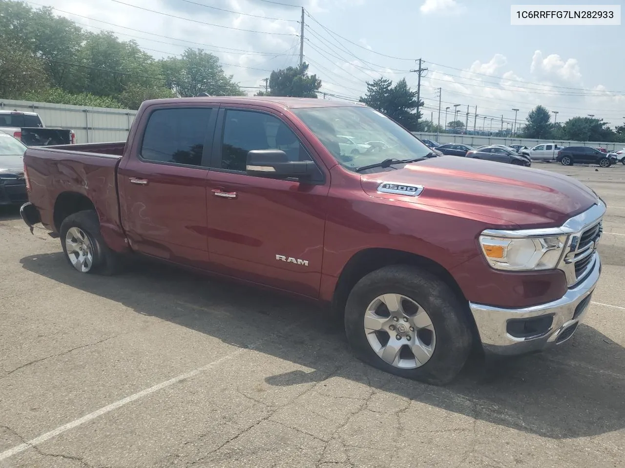 2020 Ram 1500 Big Horn/Lone Star VIN: 1C6RRFFG7LN282933 Lot: 63020674