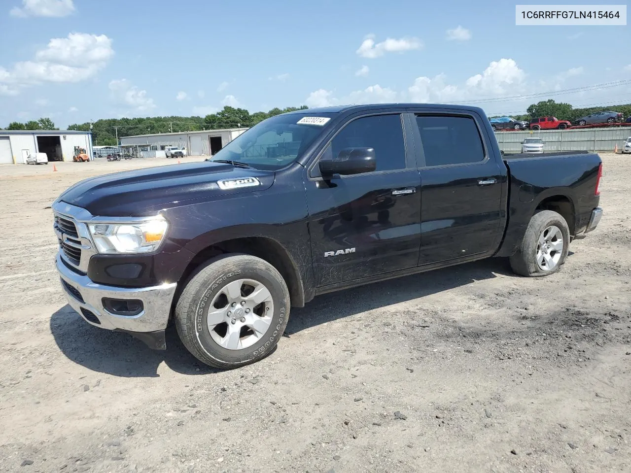 2020 Ram 1500 Big Horn/Lone Star VIN: 1C6RRFFG7LN415464 Lot: 63220314