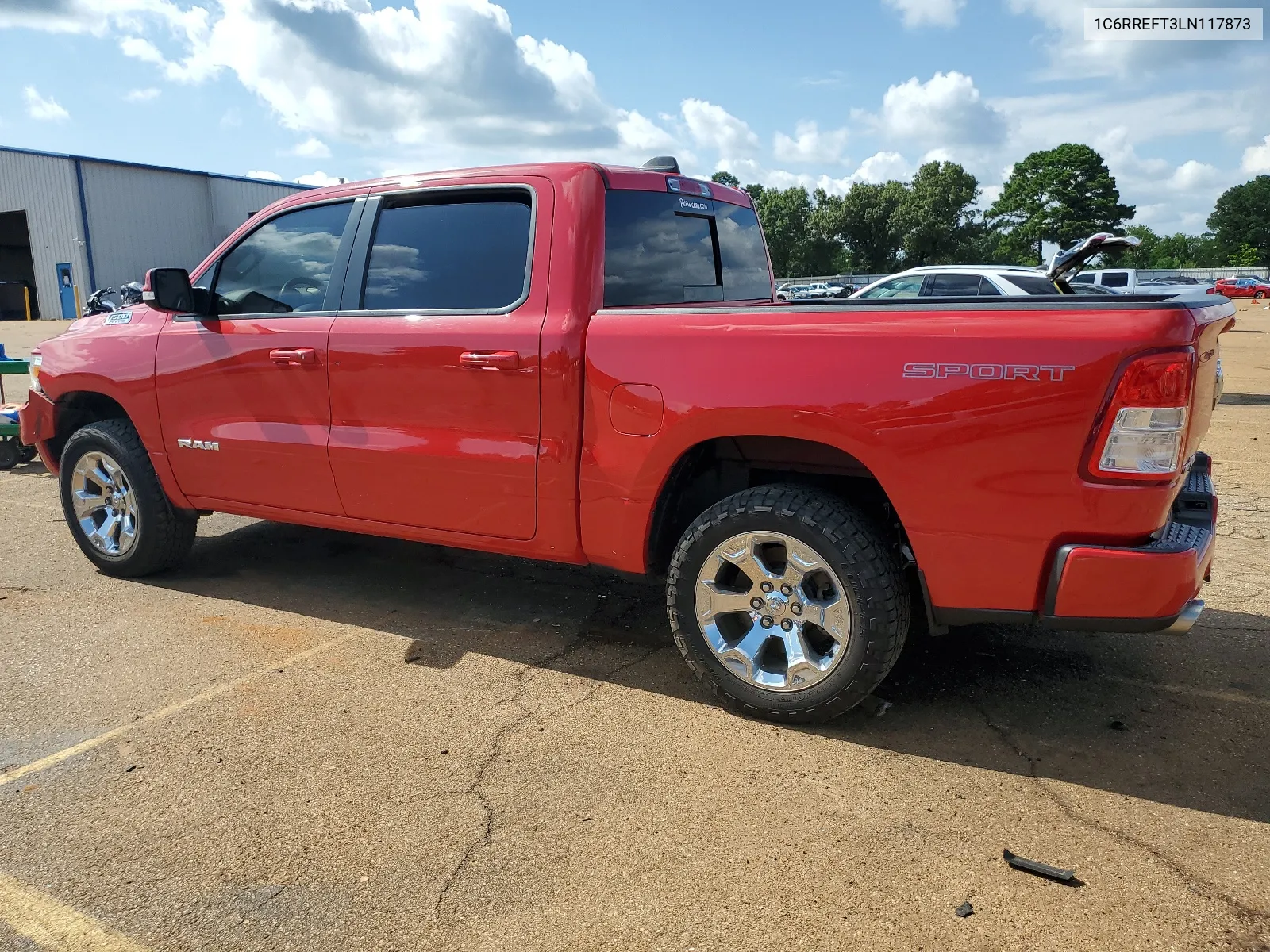 2020 Ram 1500 Big Horn/Lone Star VIN: 1C6RREFT3LN117873 Lot: 63855564