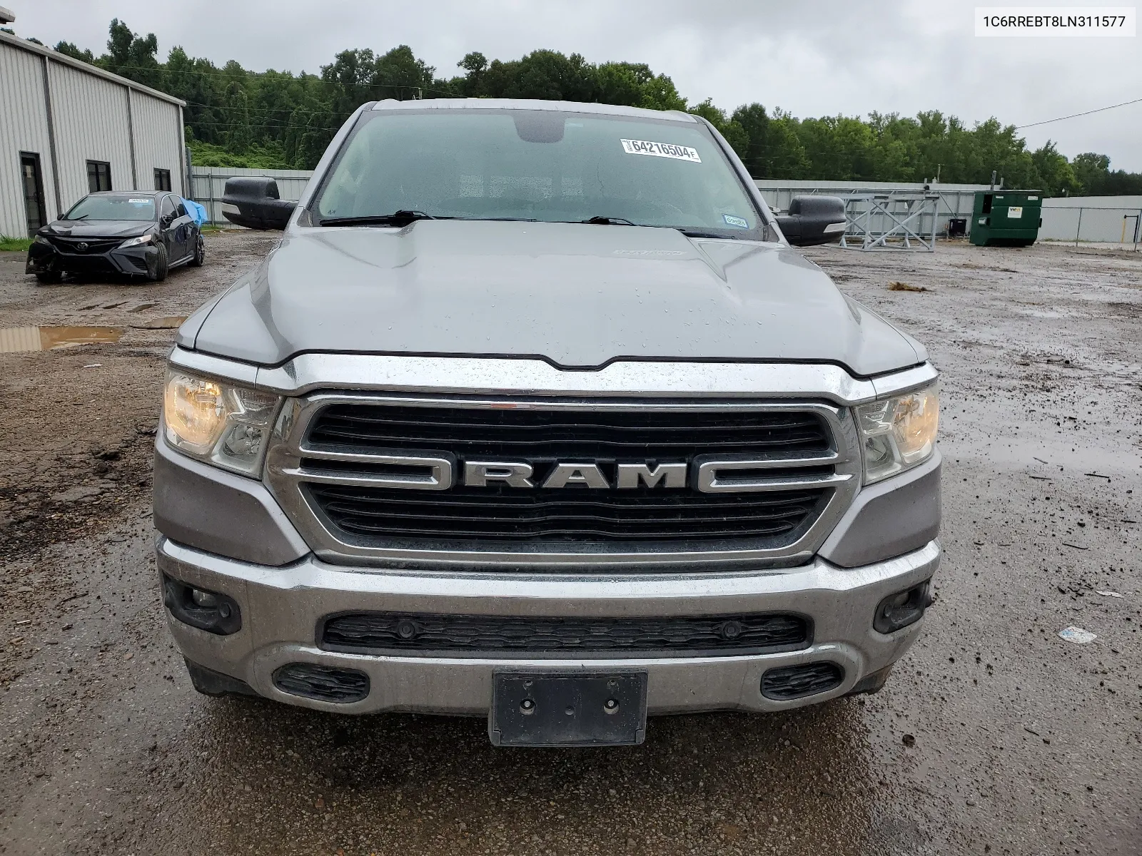 2020 Ram 1500 Big Horn/Lone Star VIN: 1C6RREBT8LN311577 Lot: 64216504