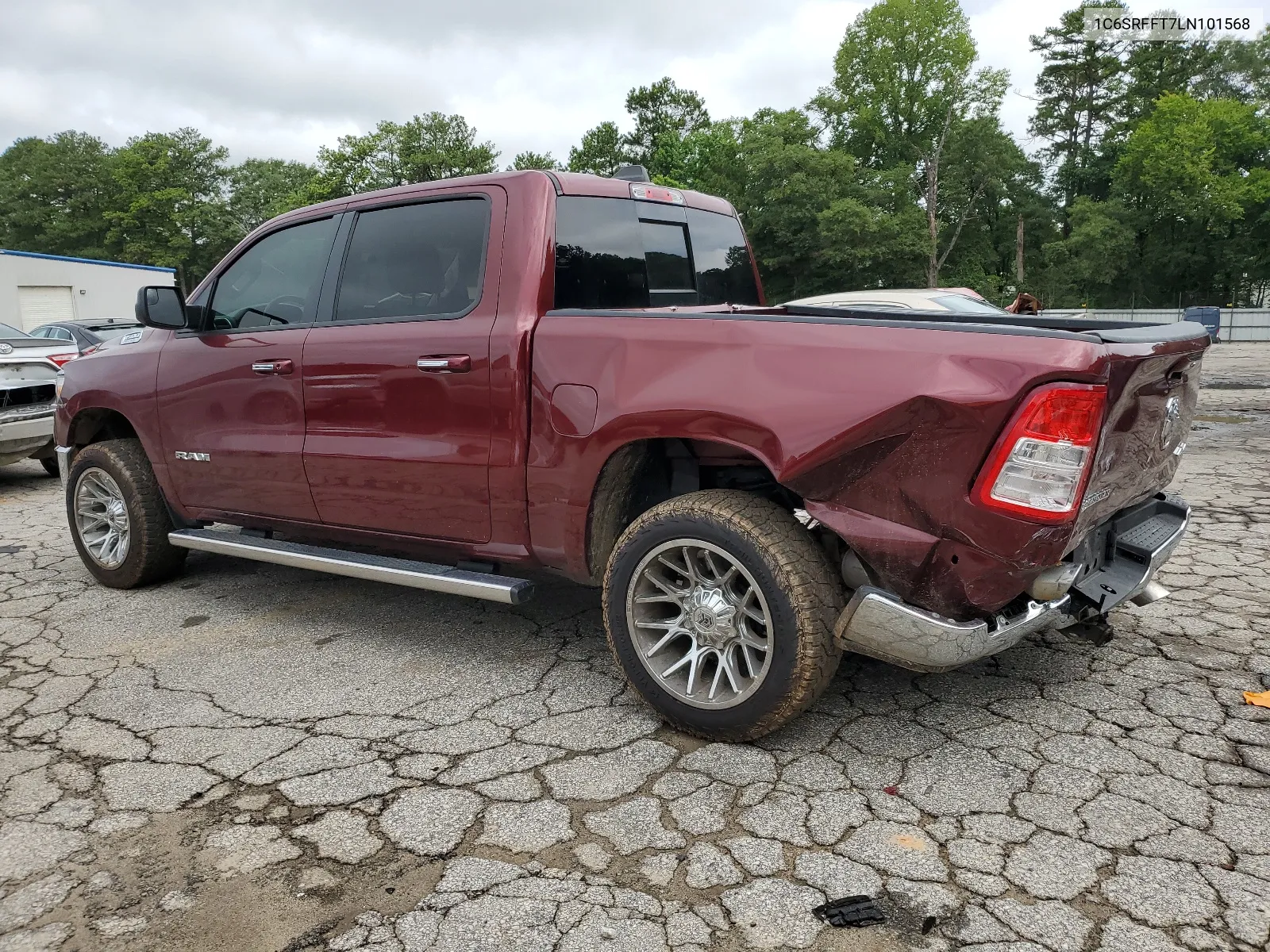 2020 Ram 1500 Big Horn/Lone Star VIN: 1C6SRFFT7LN101568 Lot: 64368444