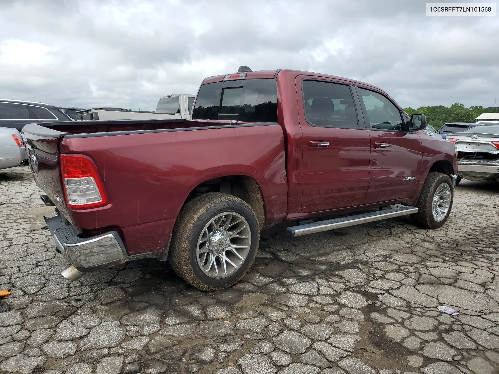 2020 Ram 1500 Big Horn/Lone Star VIN: 1C6SRFFT7LN101568 Lot: 64368444