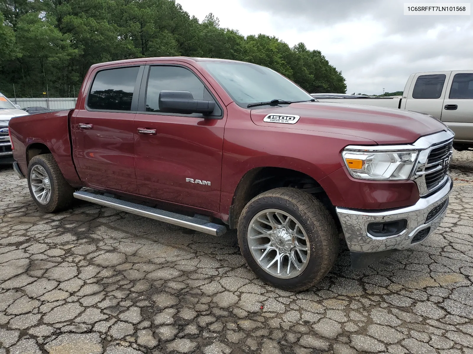 2020 Ram 1500 Big Horn/Lone Star VIN: 1C6SRFFT7LN101568 Lot: 64368444