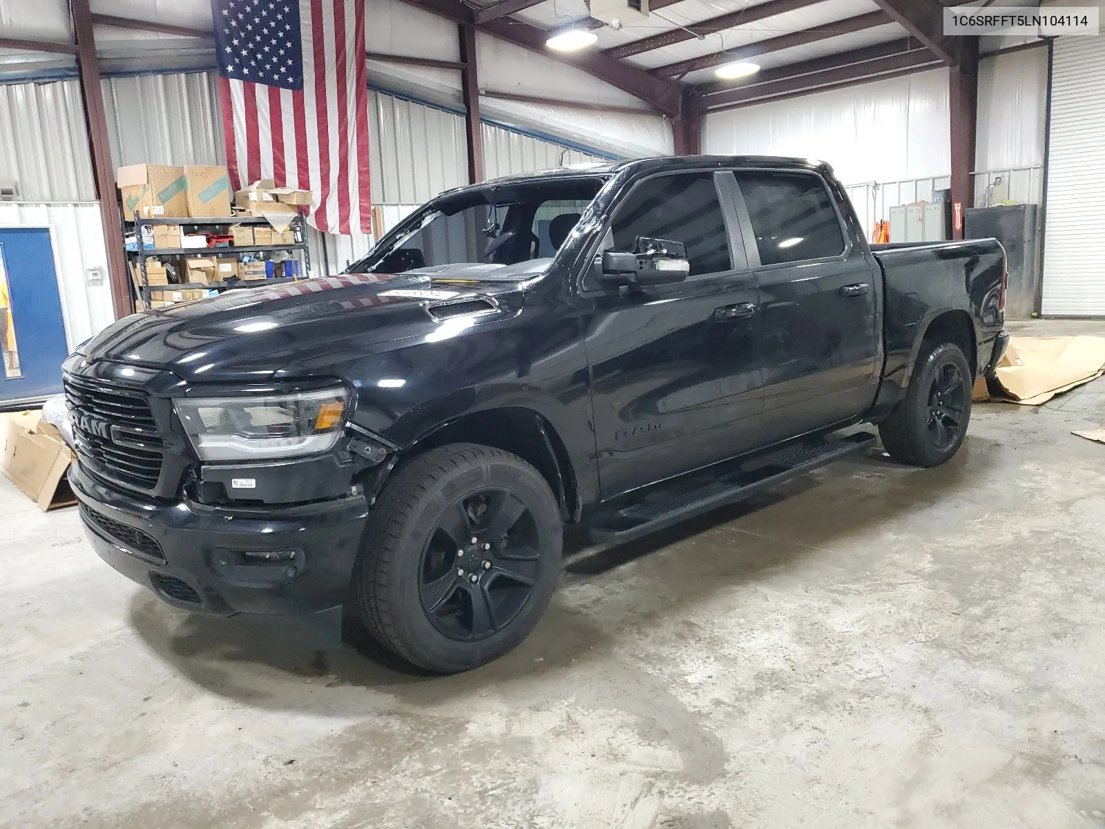 2020 Ram 1500 Big Horn/Lone Star VIN: 1C6SRFFT5LN104114 Lot: 64466094