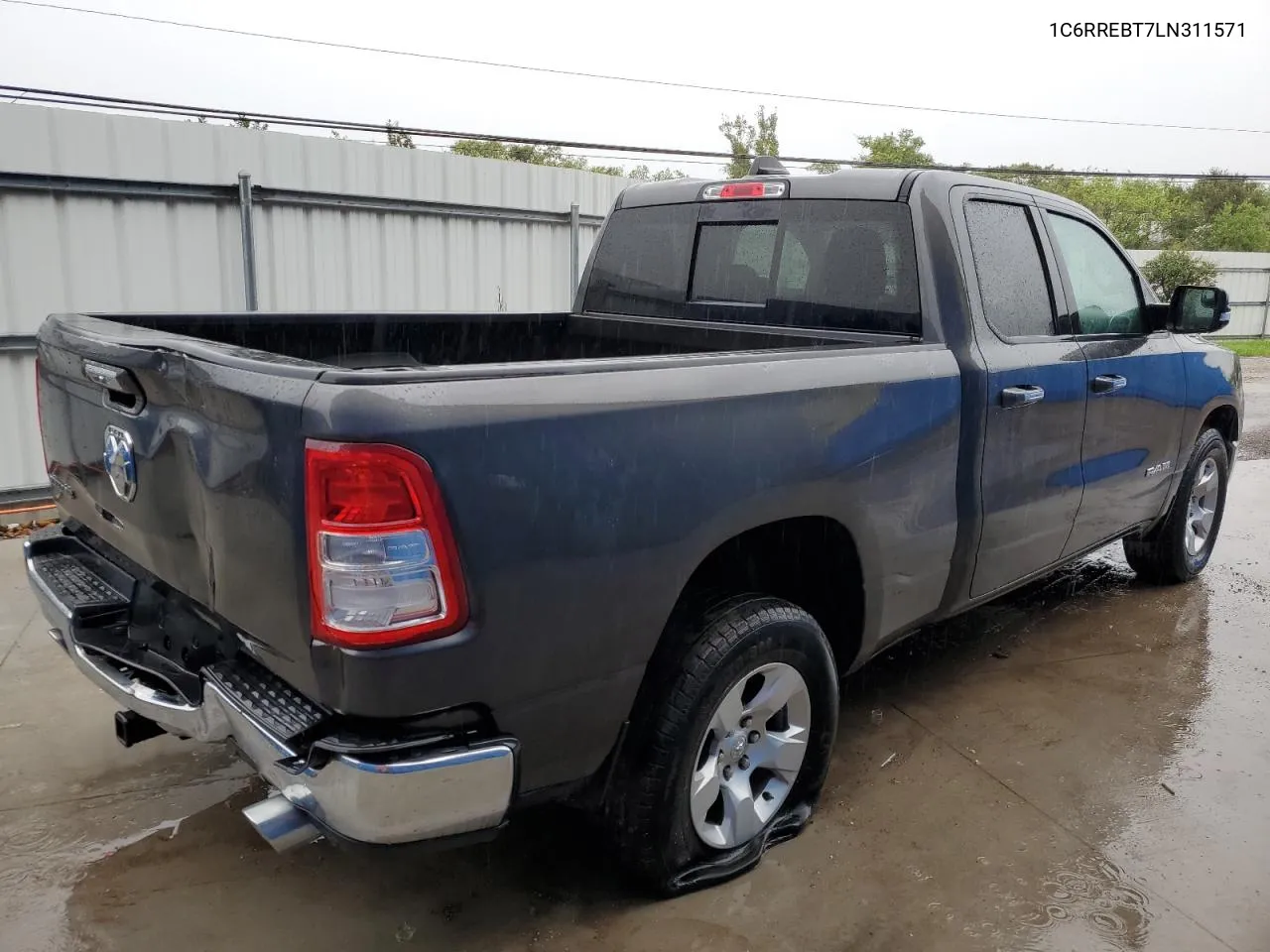 2020 Ram 1500 Big Horn/Lone Star VIN: 1C6RREBT7LN311571 Lot: 64618434