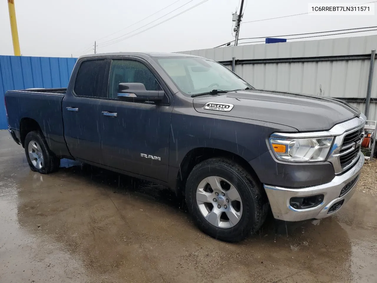 2020 Ram 1500 Big Horn/Lone Star VIN: 1C6RREBT7LN311571 Lot: 64618434