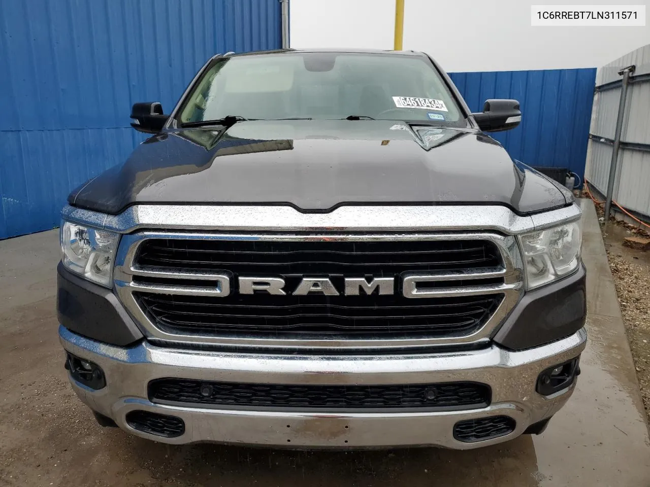 2020 Ram 1500 Big Horn/Lone Star VIN: 1C6RREBT7LN311571 Lot: 64618434