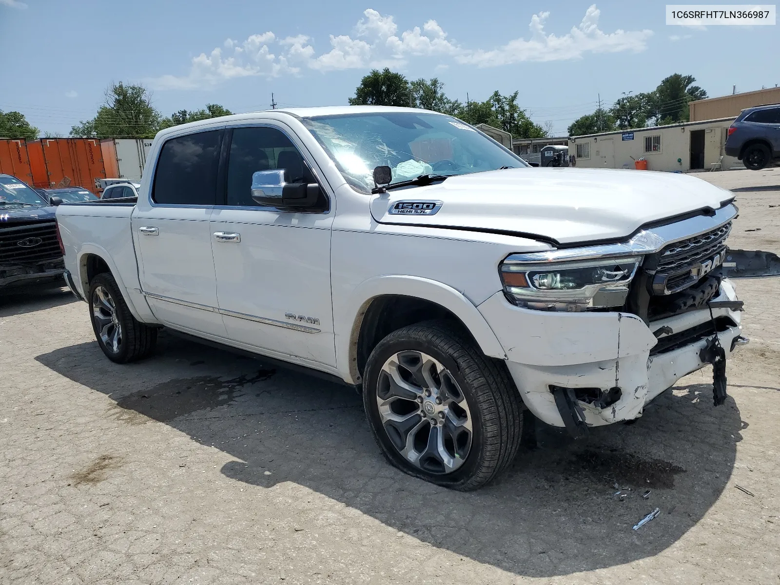 2020 Ram 1500 Limited VIN: 1C6SRFHT7LN366987 Lot: 65173514