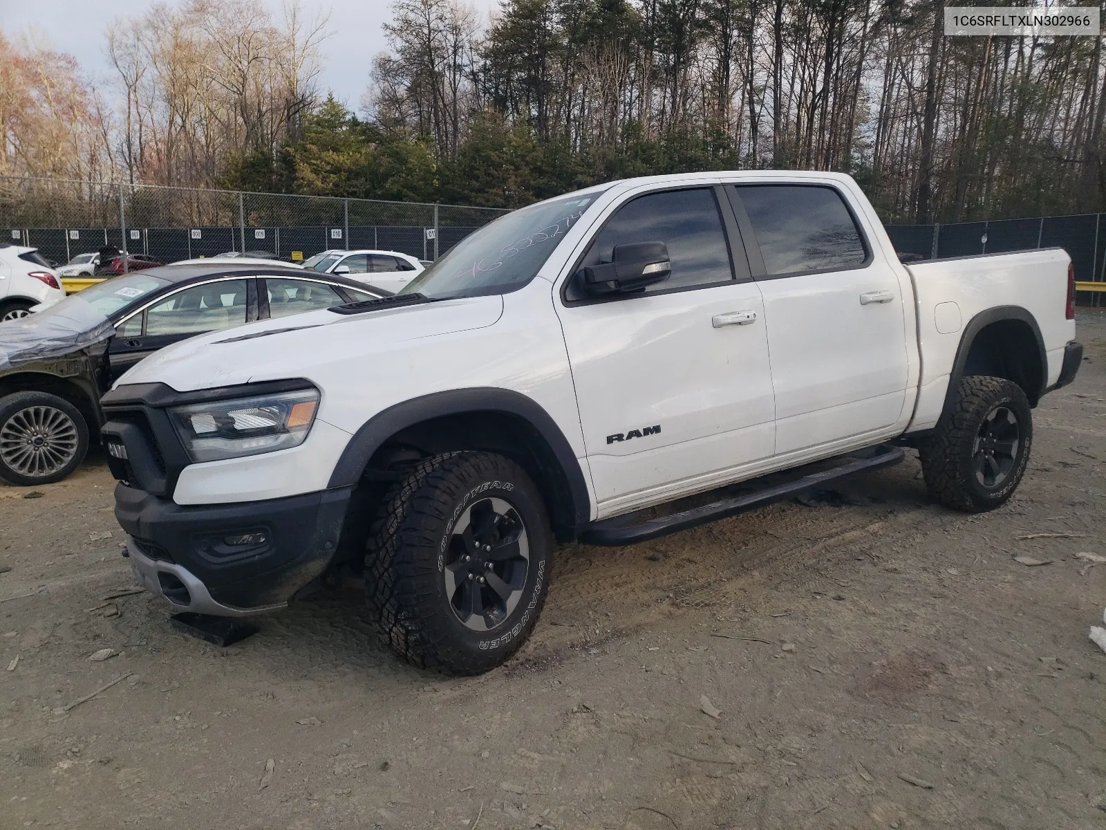 2020 Ram 1500 Rebel VIN: 1C6SRFLTXLN302966 Lot: 65309444