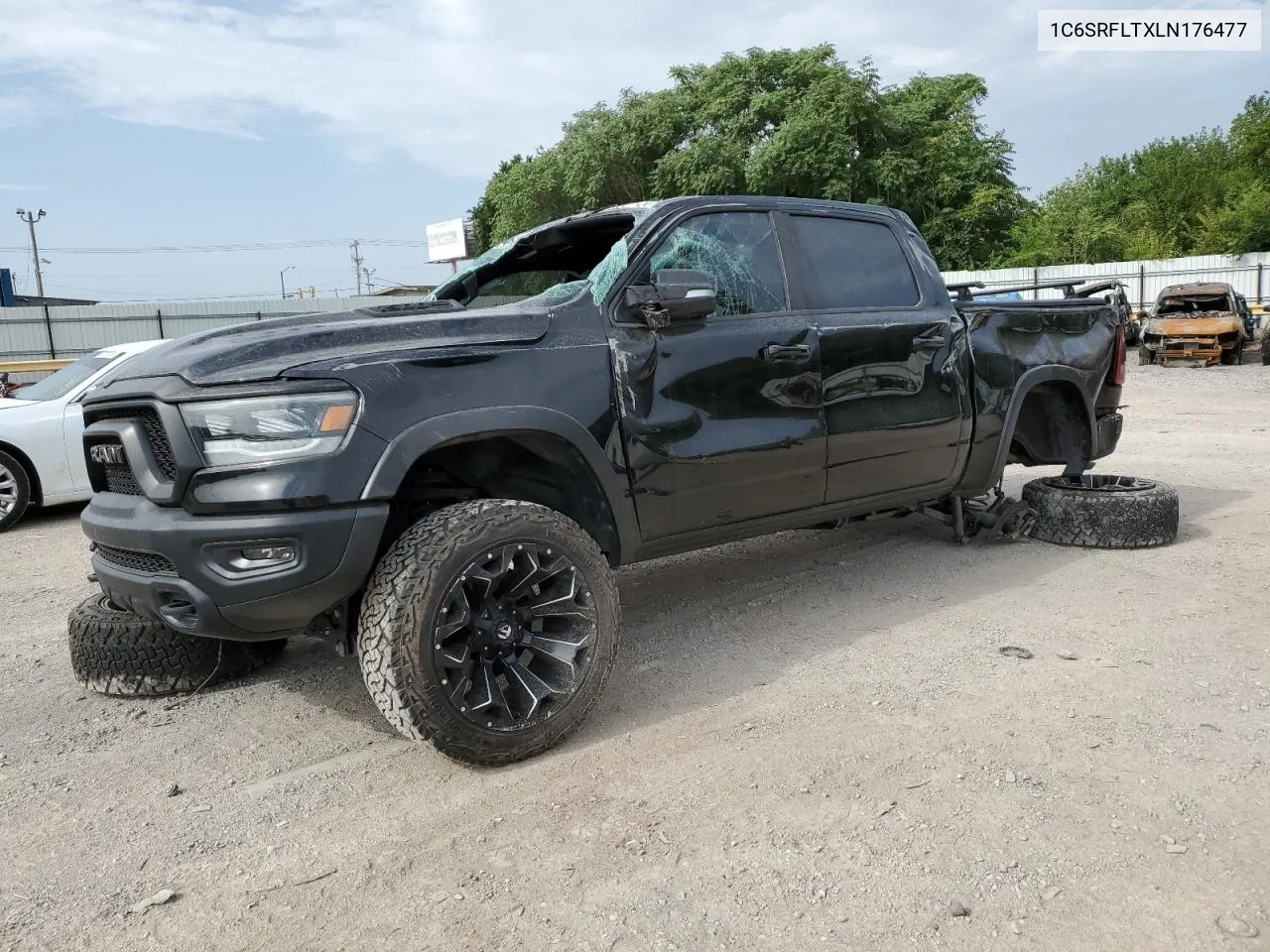 2020 Ram 1500 Rebel VIN: 1C6SRFLTXLN176477 Lot: 65607124